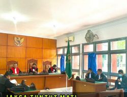 Delapan Warga Aceh Dituntut Mati Kasus 201 Kg Sabu