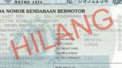 Berikut Cara dan Syarat Mengurus STNK Hilang