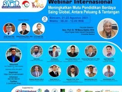 Yayasan SABIR Gelar Webinar International Tentang Pendidikan