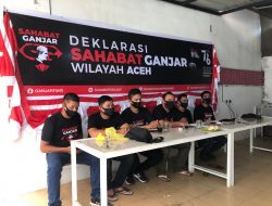 Relawan Sahabat Ganjar Deklarasi di Aceh