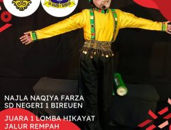 Naqiya Farza, Siswi SDN 1 Bireuen Rebut Juara 1 Hikayat Jalur Rempah Nusantara