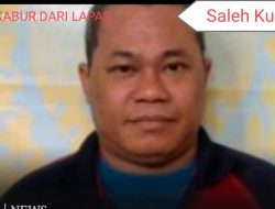 Gembong Narkoba Saleh Kurap Kabur dari Lapas Pontianak, 30 Sipir Diperiksa