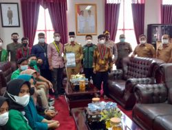 Aliansi Mahasiswa Bireuen Temui Bupati Muzakkar A Gani