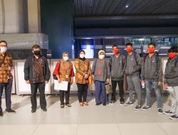Diterbangkan dari Thailand, Empat Nelayan Aceh Tiba di Jakarta