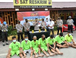 Polres Aceh Timur ungkap Sejumlah Kasus Kriminal, Chip Online hingga Pemerkosaan