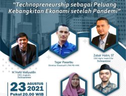 LTMI PB HMI Ajak Generasi Milenial Jadi Techopreneurship