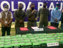 Dua Warga Aceh Ditangkap di Riau, 81 Kg Sabu Disita