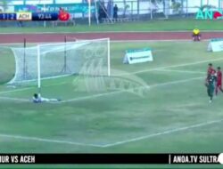 Hajar Jatim 2-1, Aceh Lolos ke Final Sepakbola PON XX Papua 2021