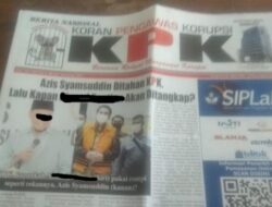 Beredar Surat Kabar Berlogo KPK, Diduga untuk Pemerasan