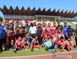 Aceh dan 3 Tim Lainnya Lolos Semifinal Sepak Bola PON Papua