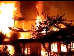 Kebakaran Hanguskan Empat Rumah dan Satu unit Kios di Bireuen
