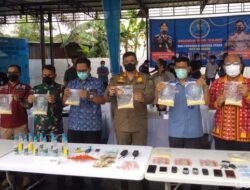 BNN Sita 5000 Ekstasi Asal Aceh di Medan, Lima Kurir Berhasil Diringkus