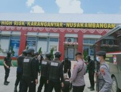 Empat Napi Risiko Tinggi Dipindahkan dari Aceh ke Nusakambangan