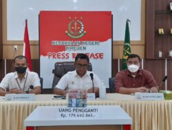 Terpidana Korupsi Beras Miskin di Bireuen Kembalikan Uang 179 Juta Lebih