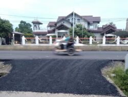 Setelah Dikritik, Jalan Jalur Dua Bireuen-Takengon Diperbaiki