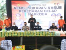 Polisi Tangkap Tiga Mafia Narkoba Aceh, 222 Kg Sabu dan 200 Ribu Ekstasi Disita