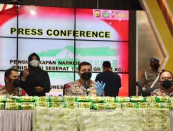 Polda Aceh Kembali Gagalkan Peredaran 133 Kg Sabu Jaringan Internasional
