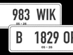 Pelat Nomor Kendaraan Bakal Dipasang Chip Khusus