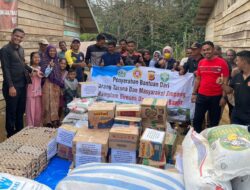 Karang Taruna Simpang Mamplam Salurkan Bantuan untuk Korban Banjir Aceh Timur