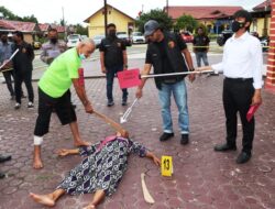 Reka Ulang, Korban Pembunuhan Pacar di Aceh Timur Sedang Hamil