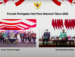 HPN 2022, Jokowi Apresiasi Insan Pers yang Terus Membangun Optimisme