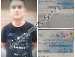 Penipu Cek Kosong Senilai 150 Juta Diringkus Polisi di Banda Aceh