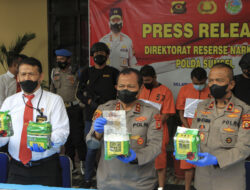 Polisi di Palembang Gagalkan Penyeludupan 16 Kg Sabu Asal Aceh