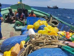 Kapal Berbendera India Ditangkap Bersama 8 ABK di Laut Aceh