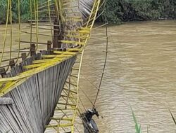 Jembatan Gantung di Bireuen Ambruk, 10 Orang Dikabarkan Terluka
