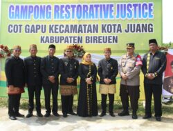 Kajari Bireuen Launching Balee Dame di Desa Cot Gapu