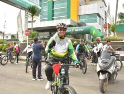 Bank Aceh Syariah Gelar Gowes Etape 8 Bersama Pemkab Bireuen