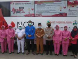 Pengurus KNPI Gandapura Gelar Aksi Sosial Donor Darah