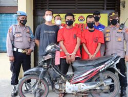 Beli Chip dan Sabu, Dua Pemuda Aceh Curi Sepmor Polisi