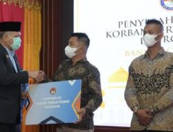 Sembilan Korban Terorisme Aceh Terima Kompensasi 1,1 Milyar