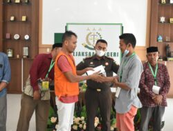 Lagi, Kejari Bireuen Terapkan Restorative Justice, Kasus Penganiayaan Berakhir Damai