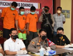 Tiga Penyelundup Rohingya di Bireuen Terancam 15 Tahun Penjara
