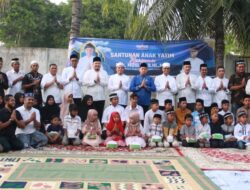 Ketua Demokrat Aceh Santuni Anak Yatim dan Buka Puasa Bersama Warga Bireuen