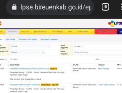 Jelang Mei 2022, Belum Satupun Proyek Fisik di Bireuen Ditender