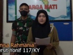 Annisa Rahmania, Istri TNI di Aceh yang Sindir Jokowi Potong Bebek Angsa Minta Maaf