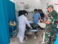 Anggota TNI AD Dibacok Preman di Terminal Pinang Baris Medan