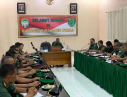 Kodim Aceh Utara Gelar Sidang Jabatan Bagi Prajurit