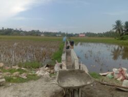Diduga Siluman, Proyek di Desa Tanjung Cingai Aceh Utara Tanpa Papan Informasi
