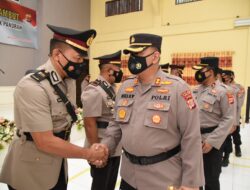 Mutasi Jabatan, Kapolres Bireuen Pimpin Sertijab Empat Kapolsek