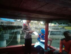 Dua Kapal Penangkap Ikan Ilegal Asal Nias Diamankan Polisi Simeulue