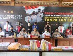 14 Ton Minyak Goreng Kemasan Tanpa Izin Digulung Polisi