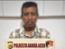 Tega Cabuli Anak Kandung, Pria Aceh Besar Diringkus Polisi