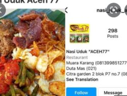 Usai Rendang Padang, Kini Viral Nasi Gurih Aceh Dendeng Babi Dijual di Jakarta