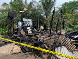 Rumah Berkonstruksi Kayu di Aceh Utara Ludes Dilahap si Jago Merah