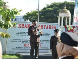 Irup Hari Bhakti Adhiyaksa ke 62, Kajari Bireuen Bacakan Amanat Jaksa Agung