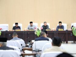 Pj. Bupati Aceh Utara Sampaikan KUA-PPAS APBK 2023, Berikut Rinciannya